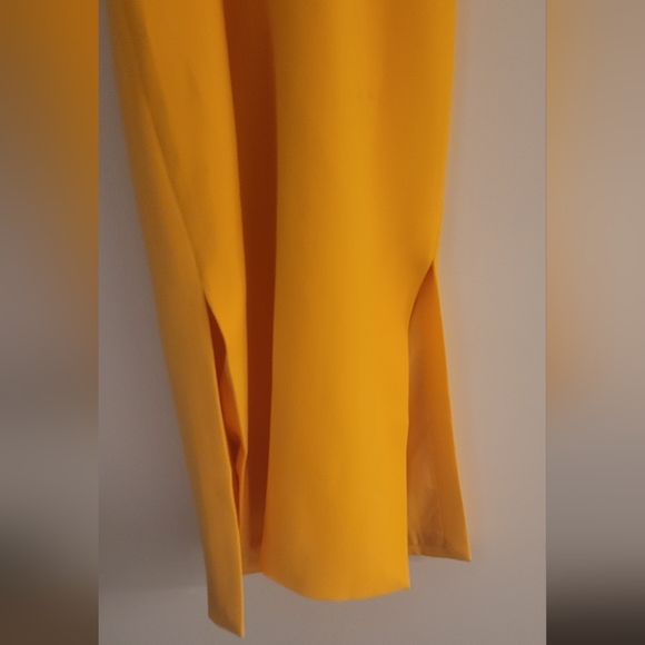 C/MEO Entice Golden Yellow Strapless Dress. Size Small/ US 4. - Picture 7 of 11